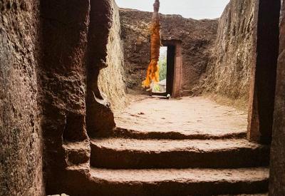 Lalibela Southern Cluster Biete Gabriel Raphael House Gabriel Raphael tunnel access Ethiopia