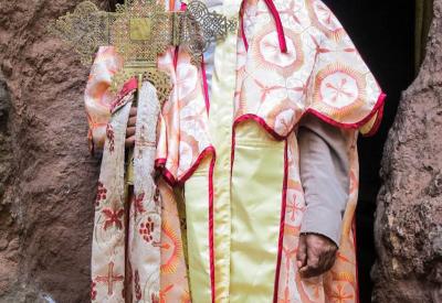 Ethiopian market day crowd Northern Historical Route Lalibela people photography