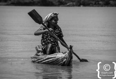 Ethiopian Orthodox monk stone monastery Lake Tana people photography Uyaphi