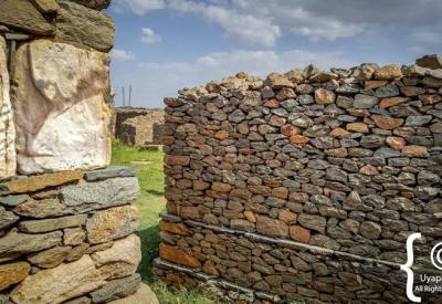 Queen of Sheba Palace Dungur ruins Axum Ethiopia 400-600 AD Aksumite prosperity photography
