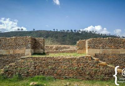 Queen of Sheba Palace Axum Ethiopia ancient stone ruins Solomonic Dynasty legend photography
