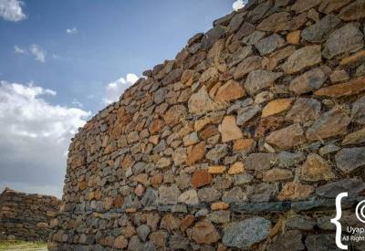Dungur Palace Axum Ethiopia archaeological ruins possible Queen Sheba beneath photography