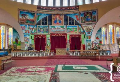 St Mary of Zion Axum Ethiopia Ark of Covenant Chapel guardian monk confined for life photography