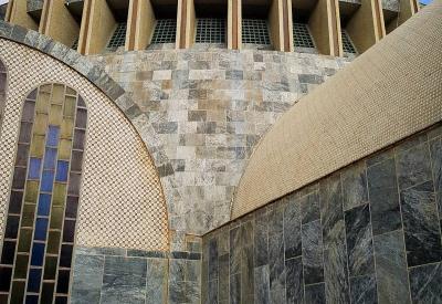 St Mary of Zion Axum Ethiopia Ethiopian Orthodox pilgrims ceremonial robes prayer photography