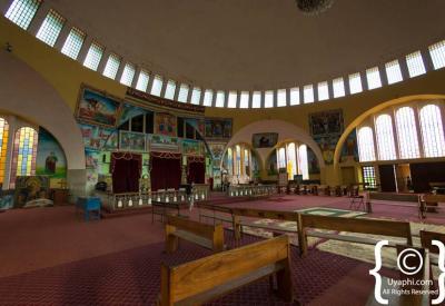 St Mary of Zion Axum Ethiopia Ark of Covenant Chapel guardian monk confined for life photography