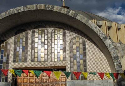 St Mary of Zion Axum Ethiopia surrounding obelisks stelae sacred complex photography Uyaphi