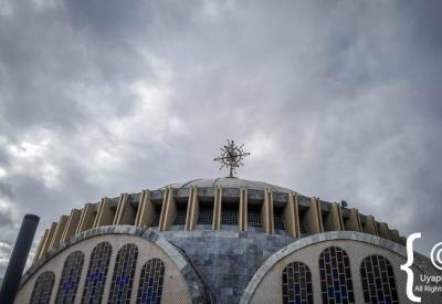 St Mary of Zion Axum Ethiopia rebuilt multiple times original 300AD Aksumite Northern Ethiopia