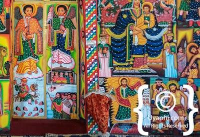 Ethiopia Church Art Photographs