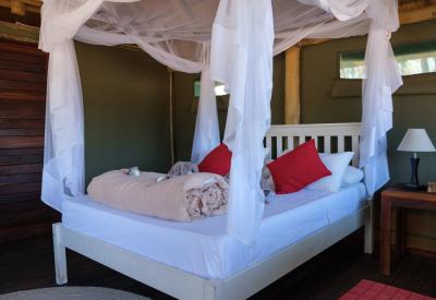 Omarunga Lodge 500 metres Epupa Falls Kunene River Kaokoland Namibia view