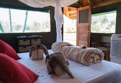 Omarunga Lodge sunset tour Epupa Falls Kunene River Kaokoland Namibia