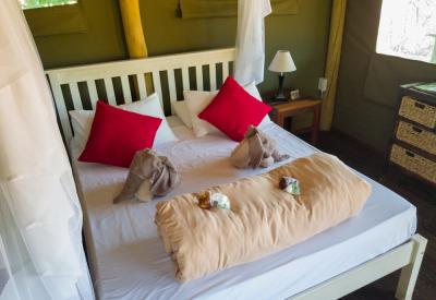 Omarunga Lodge Kunene River Angola border views Kaokoland northern Namibia