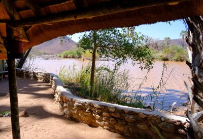 Omarunga Lodge Epupa Falls Kunene River Namibia one of two options northern Namibia