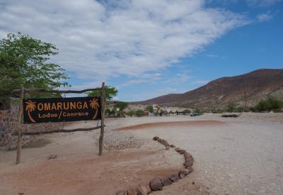 Omarunga Lodge tented suite Kunene River views Damaraland Kaokoland Namibia