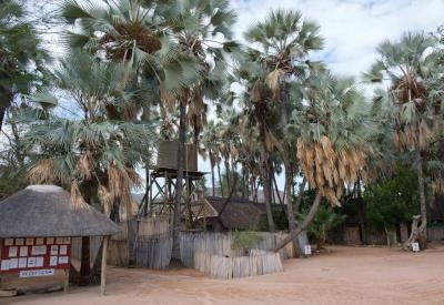 Omarunga Lodge tented suite interior comfortable beds Kunene River Namibia