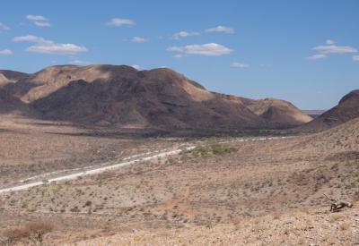 BullsPort Rock Arch first view Namib Naukluft Mountains Namibia spectacular photography