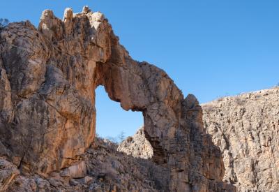 Namib Naukluft National Park wide panorama BullsPort Rock Arch guided tour Namibia