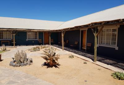 Canyon Roadhouse desert surrounds Fish River Canyon Namibia southern Namibia stay