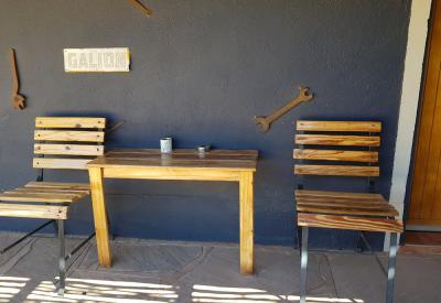 Canyon Roadhouse outdoor seating sundowner Fish River Canyon Namibia stopover