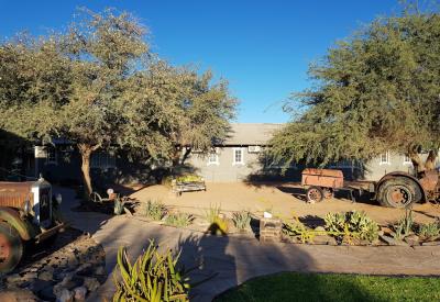 Canyon Roadhouse busy stopover Fish River Canyon Namibia recommended budget accommodation