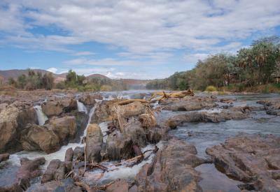 Ovahimba Himba people Epupa Falls Kunene River Kaokoveld Namibia cultural photography