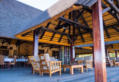 Erindi Old Traders Lodge swimming pool outdoor area Namibia Erindi Private Game Reserve