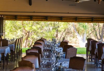 Erindi Old Traders Lodge swimming pool outdoor area Namibia Erindi Private Game Reserve