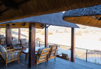 Erindi Old Traders Lodge main lodge dining restaurant Erindi Game Reserve Namibia
