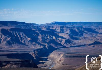 Fish River Canyon second viewpoint alternative perspective Namibia photography