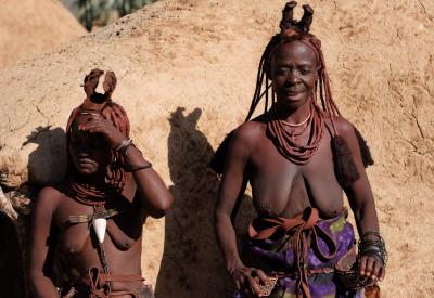 Ovahimba Himba children village Kunene River Kaokoland northern Namibia cultural safari