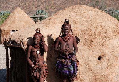 Ovahimba Himba children village Kunene River Kaokoland northern Namibia cultural safari