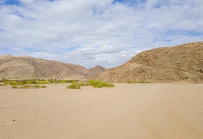 Hoanib River Valley entry track Sesfontein remote Kaokoland northern Namibia photography