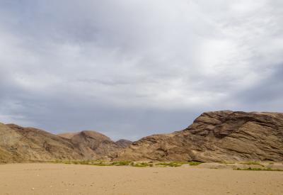 Hoanib River Valley crisscrossing 4x4 tracks remote Kaokoland Namibia adventure photography