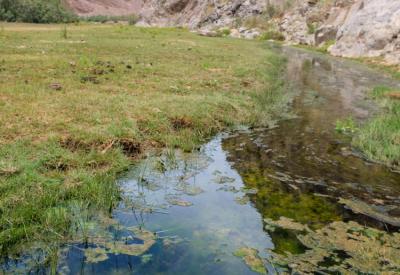 Hoarusib River Valley reflections canyon walls Kaokoland Namibia 4x4 adventure
