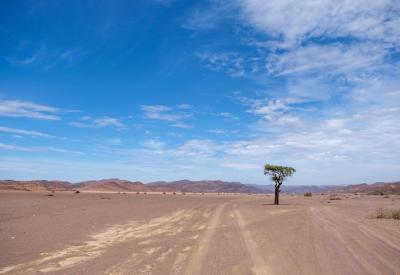 Hoarusib River Valley sheer cliff walls Kaokoland northern Namibia photography