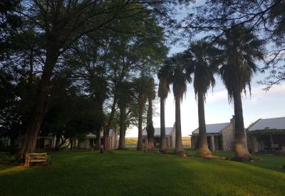 Kalahari Farmhouse exterior grounds Kalahari Desert Namibia Windhoek Fish River Canyon