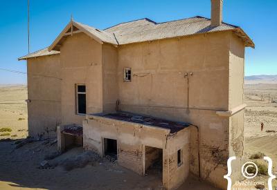 Kolmanskop collapsed ceiling floors abandoned diamond town Namibia ghost town