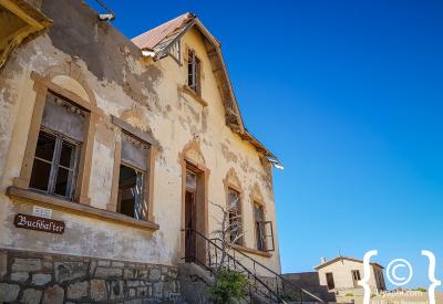 Kolmanskop ballroom bowling alley abandoned diamond mining town Namibia Luderitz