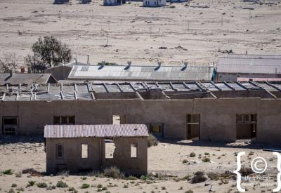 Kolmanskop atmospheric decay abandoned architecture Namib Desert Luderitz Namibia
