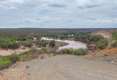 Epupa Falls Kunene River Namibia Angola border Kaokoland Damaraland photography