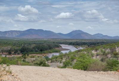 Ovahimba Himba women Kunene River Kaokoland northern Namibia cultural photography