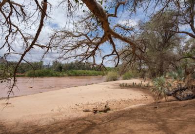 Kunene River mouth Atlantic Ocean Namibia Angola border Skeleton Coast photography