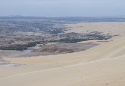 Kunene River mountain ranges Hartmann Valley Marienfluss Kaokoland Namibia