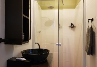 Namib Desert Lodge en-suite bathroom shower Namib Desert Namibia self-drive safari
