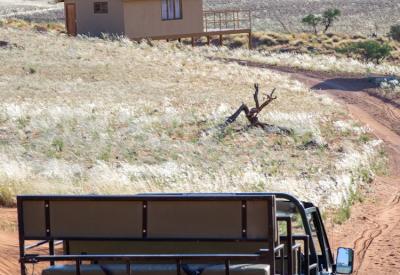 Namib Dune Star Camp private verandah desert views Namib Desert Namibia