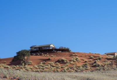 Namib Dune Star Camp exterior Namib Desert dunes overnight excursion Namibia