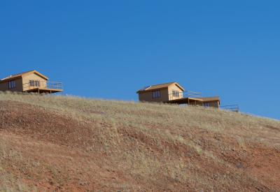 Namib Dune Star Camp sleeping under canopy African stars Namib Desert Namibia