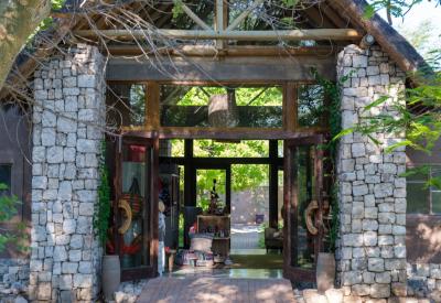 Onguma Bush Camp exterior private Onguma Game Reserve Etosha National Park Namibia