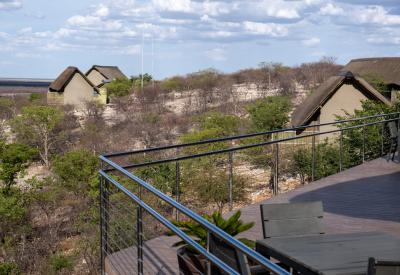 Safarihoek Lodge beautiful swimming pool amazing views Etosha Heights Game Reserve Namibia