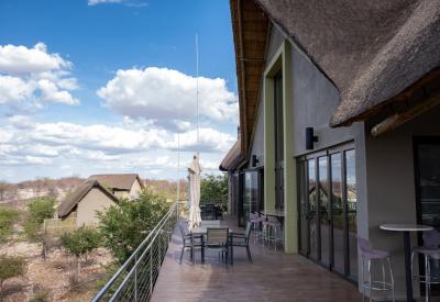 Safarihoek Lodge private game drive Etosha Heights almost private safari experience Namibia