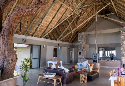 Wildlife game drive Safarihoek Lodge private Etosha Heights Game Reserve Namibia